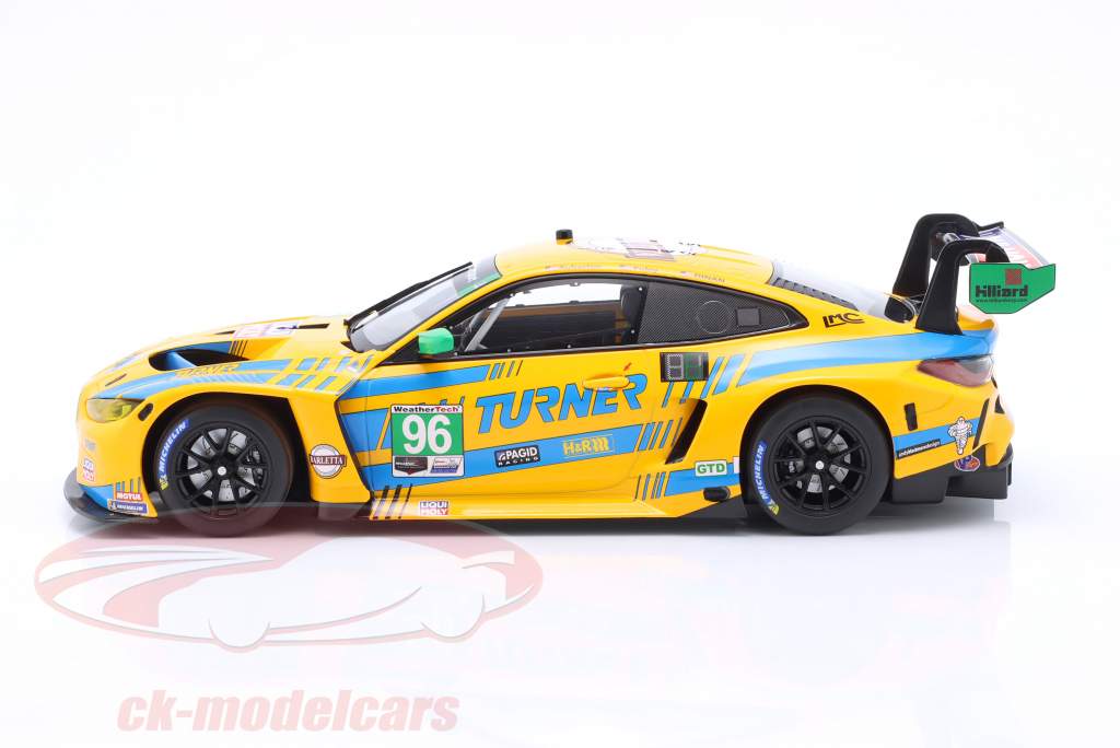 BMW M4 GT3 #96 12h Sebring IMSA 2022 Turner Motorsport 1:18 Minichamps