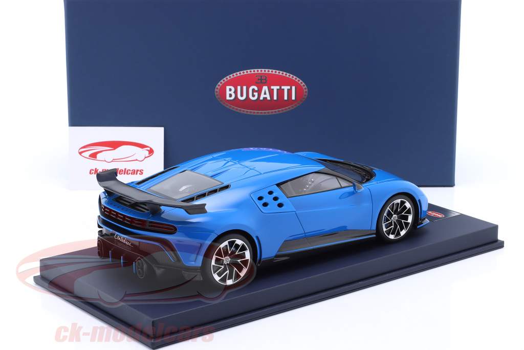 Bugatti Centodieci Baujahr 2022 blau 1:18 LookSmart