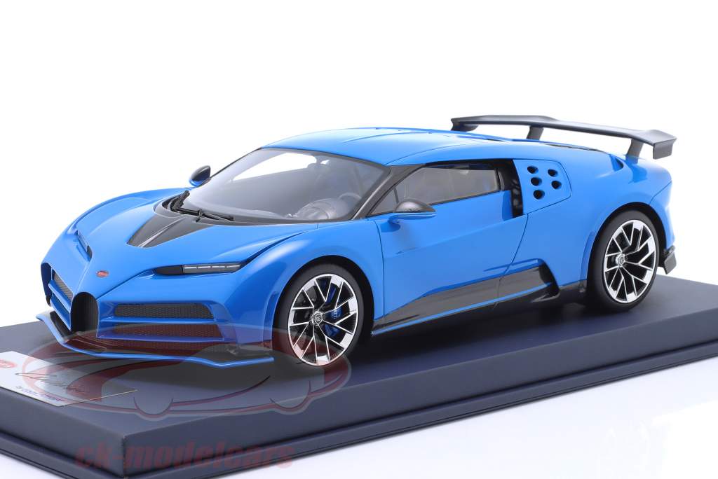 Bugatti Centodieci Год постройки 2022 синий 1:18 LookSmart