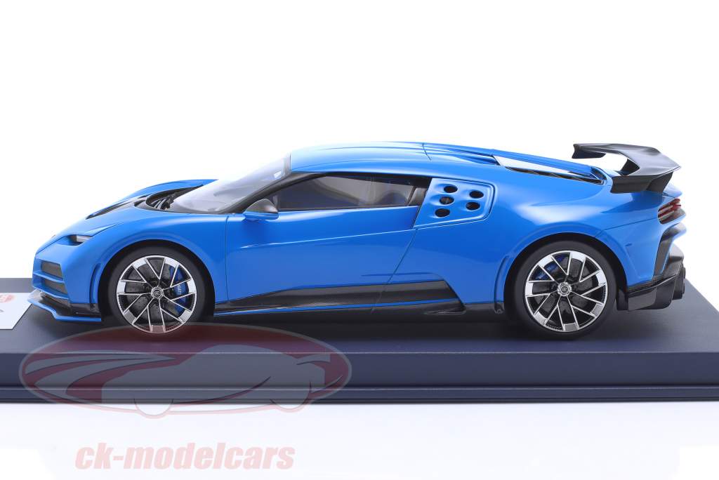 Bugatti Centodieci Año de construcción 2022 azul 1:18 LookSmart