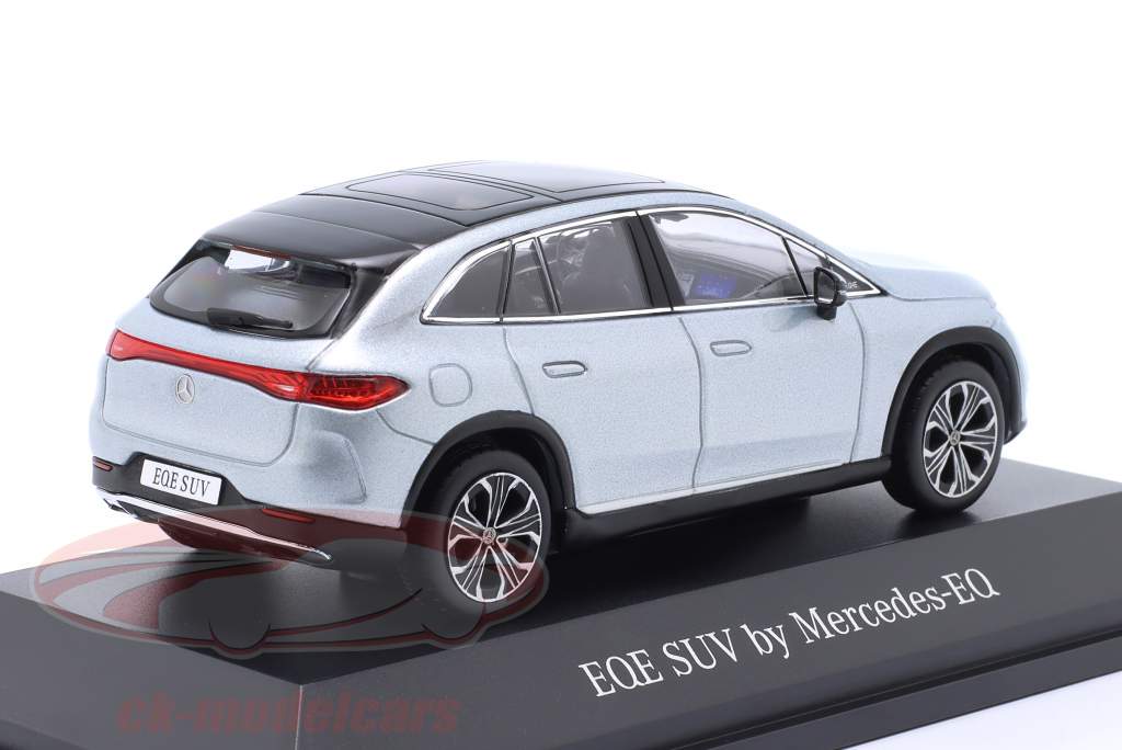 Mercedes-Benz EQE SUV (X294) year 2023 high-tech silver 1:43 Spark