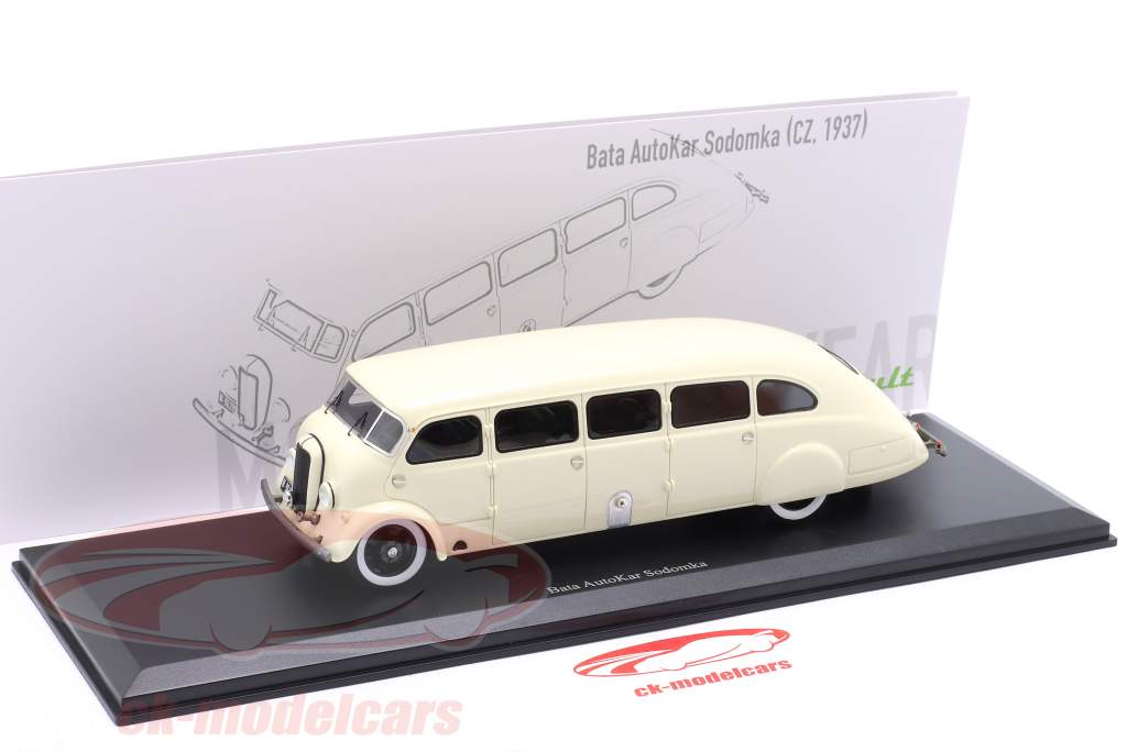 USB stick Jaarboek 2023 met Jaarlijks model Bata AutoKar Sodomka 1937 1:43 AutoCult