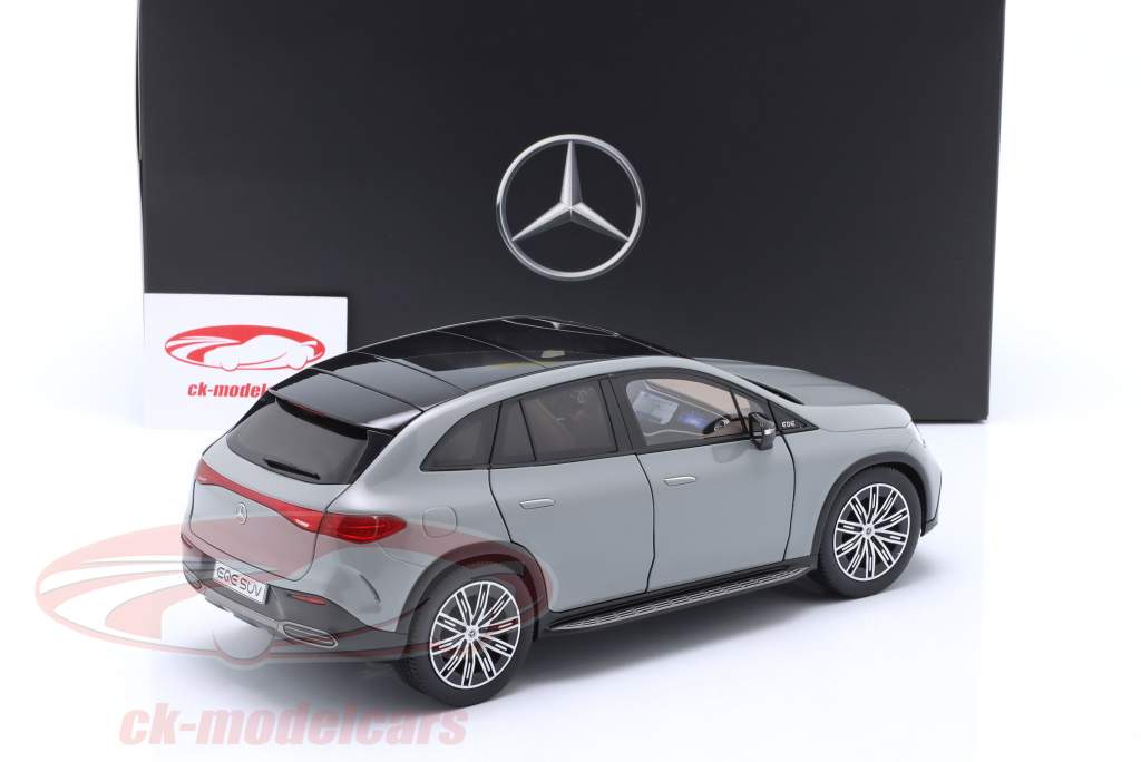 Mercedes-Benz EQE SUV (X294) 建設年 2023 アルパイングレー 1:18 NZG