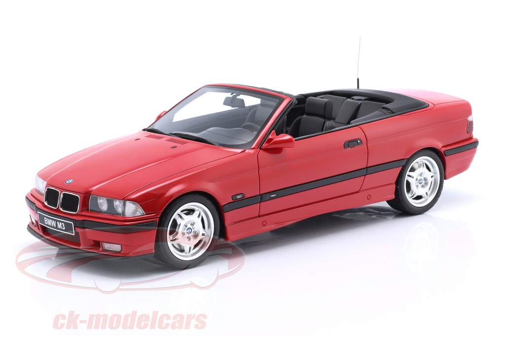 BMW M3 (E3) Cabrio Baujahr 1995 rot 1:18 OttOmobile