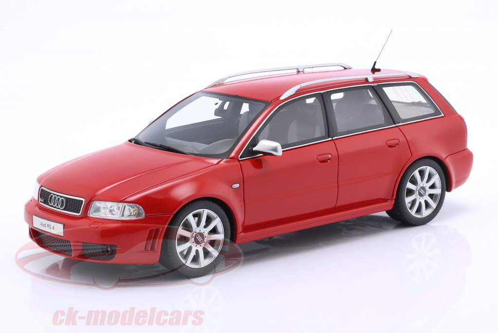 Audi RS4 (B5) Ano de construção 2000 vermelho 1:18 OttOmobile