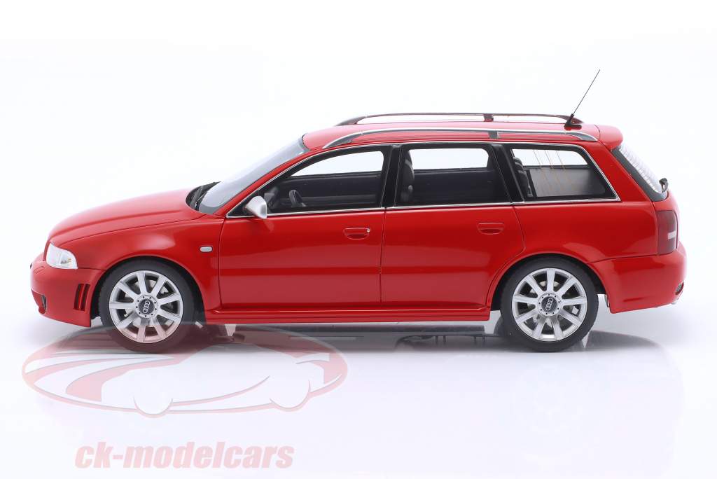 Audi RS4 (B5) year 2000 red 1:18 OttOmobile