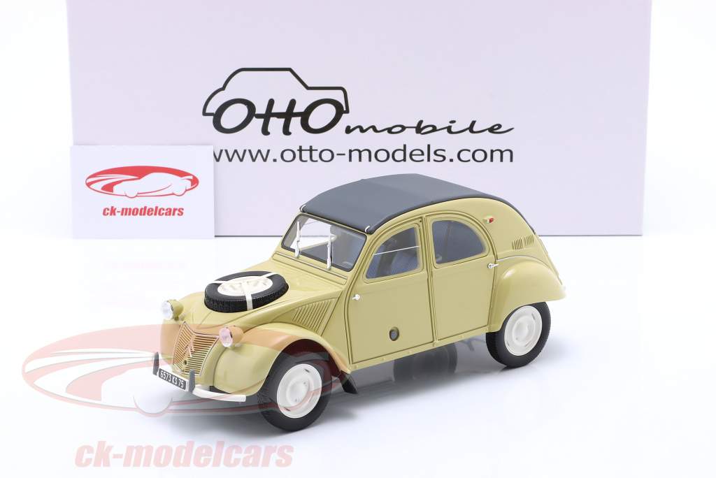 Citroën 2 CV Sahara – Ottomobile Otto 1/18 – Miniature Collection – Comme Neuf