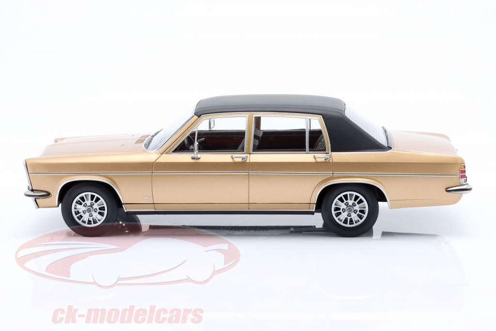 Opel Diplomat B 建设年份 1972 浅褐色的 金属的 / 哑光黑 1:18 Model Car Group