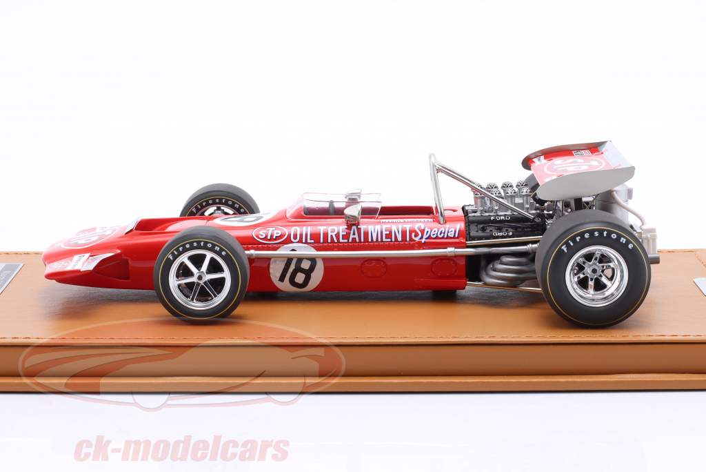 Mario Andretti March 701 #18 3er Español GP fórmula 1 1970 1:18 Tecnomodel