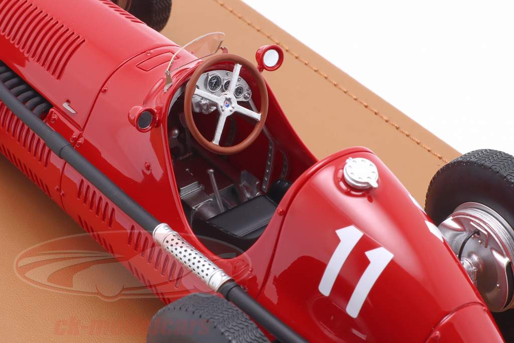 Alberto Ascari Maserati 4CLT/48 #11 2 britisk GP RAC 1948 1:18 Tecnomodel