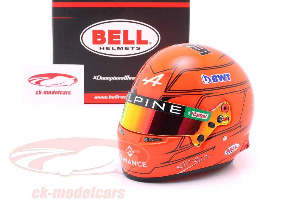 Esteban Ocon #31 BWT Alpine F1 Team 公式 1 2023 头盔 1:2 Bell