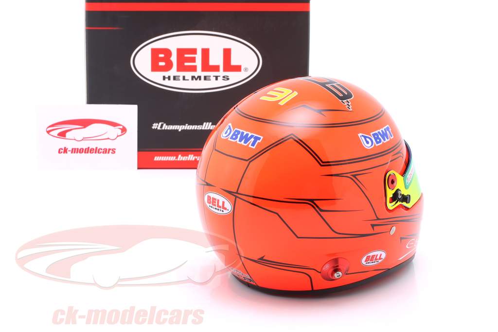 Esteban Ocon #31 BWT Alpine F1 Team 式 1 2023 ヘルメット 1:2 Bell