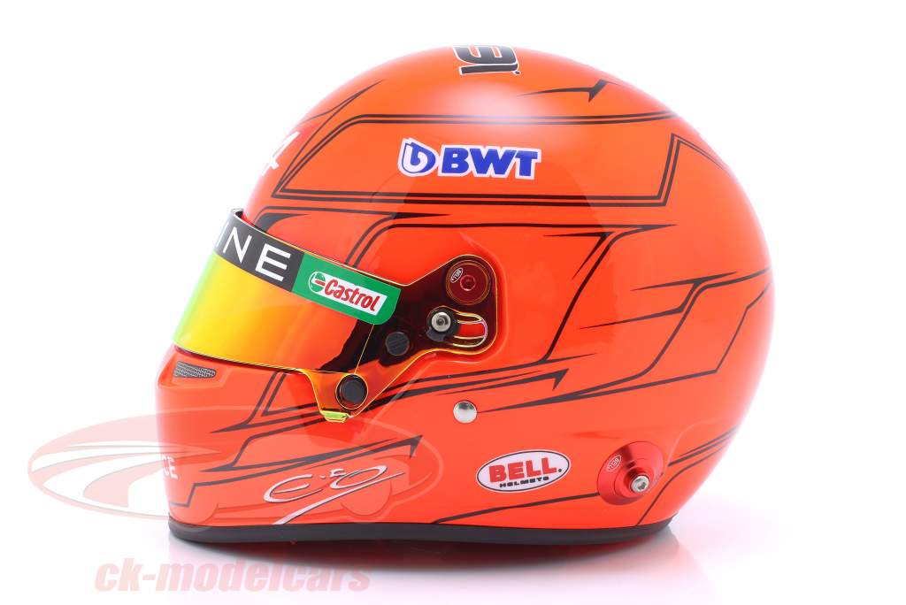 Esteban Ocon #31 BWT Alpine F1 Team Formula 1 2023 helmet 1:2 Bell