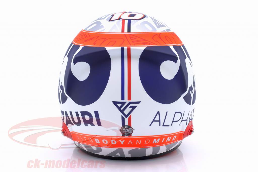 Pierre Gasly #10 Scuderia Alpha Tauri 式 1 2022 ヘルメット 1:2 Bell