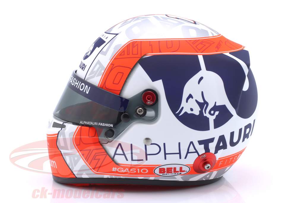 Pierre Gasly #10 Scuderia Alpha Tauri formel 1 2022 hjelm 1:2 Bell