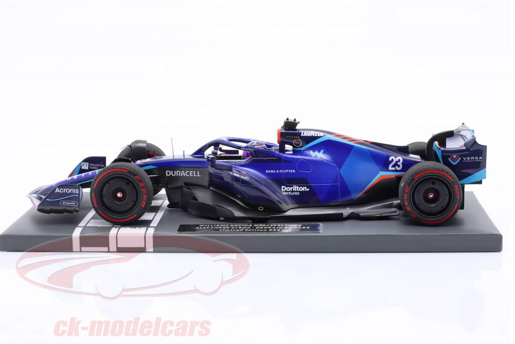 Alexander Albon Williams FW44 #23 Bahrain GP fórmula 1 2022 1:18 Minichamps