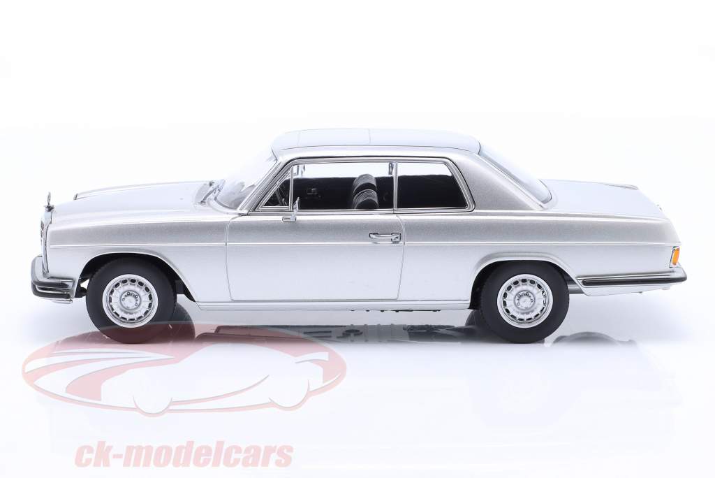 Mercedes-Benz 250C/8 W114 Coupe year 1969 silver 1:18 KK-Scale