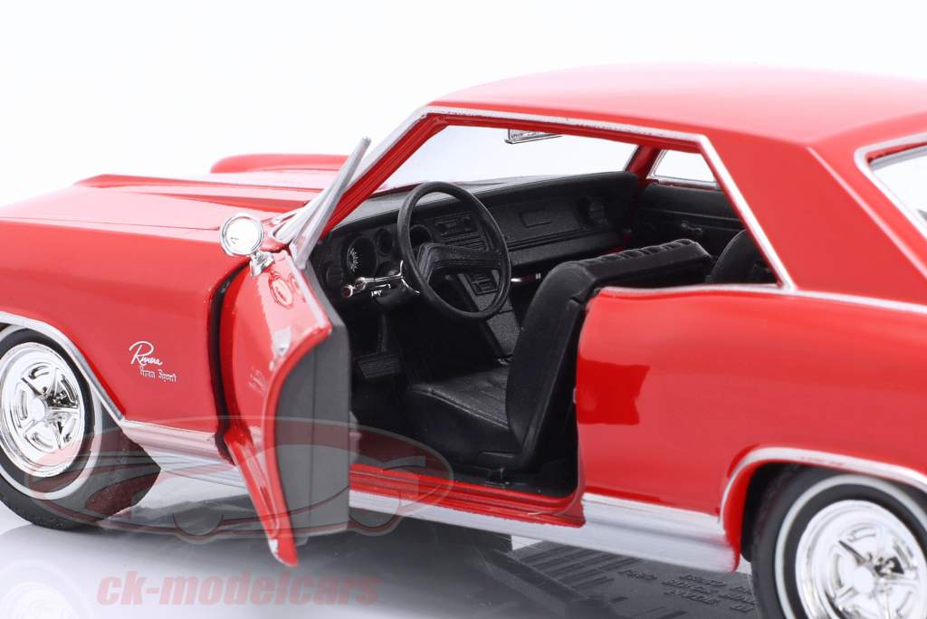 Buick Riviera Gran Sport Byggeår 1965 rød 1:24 Welly
