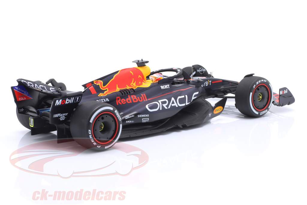 Max Verstappen Red Bull RB19 #1 Winner Bahrain GP Formula 1 World Champion 2023 1:18 Spark