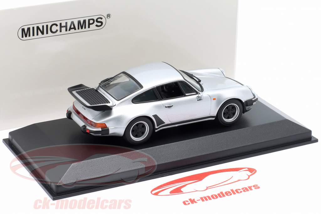 Porsche 911 (930) Turbo 建設年 1977 銀 メタリックな 1:43 Minichamps