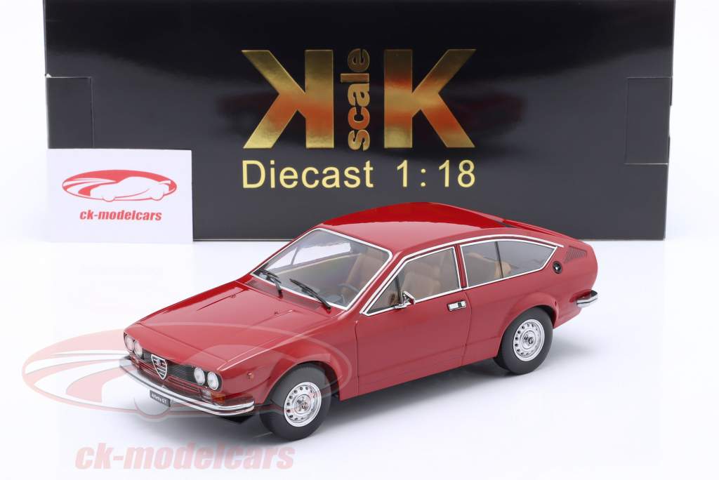 Alfa Romeo Alfetta GT 1.6 建设年份 1976 红色的 1:18 KK-Scale