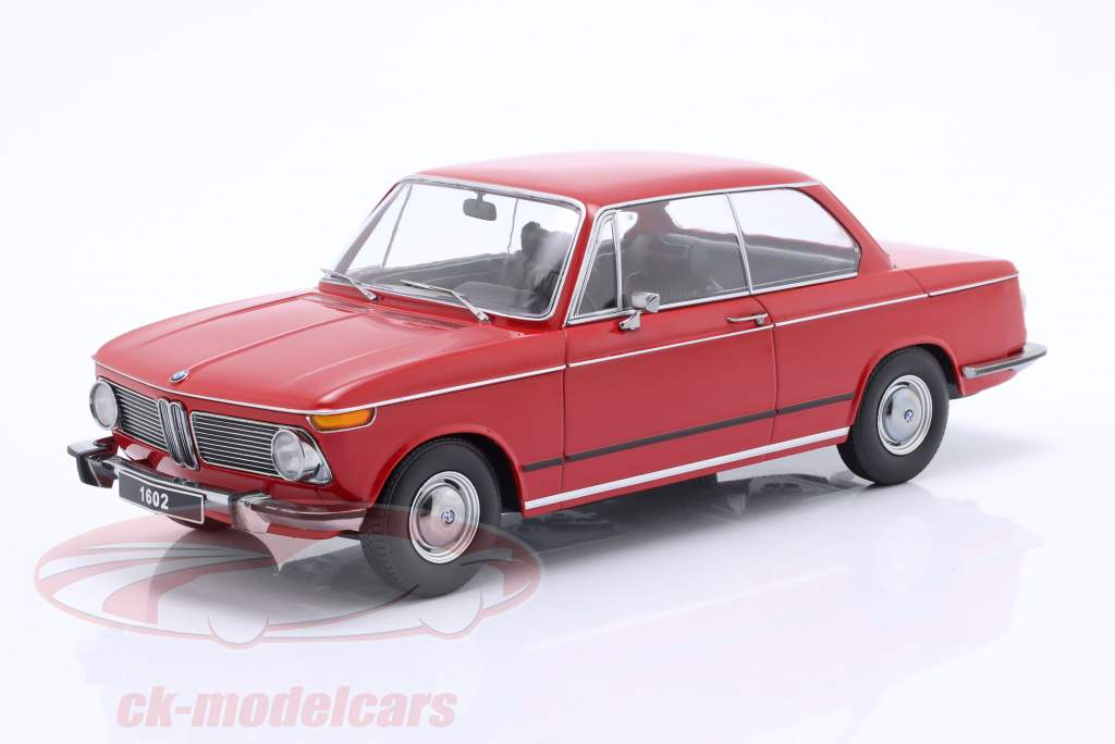BMW 1602 Series 1 Ano de construção 1971 vermelho 1:18 KK-Scale