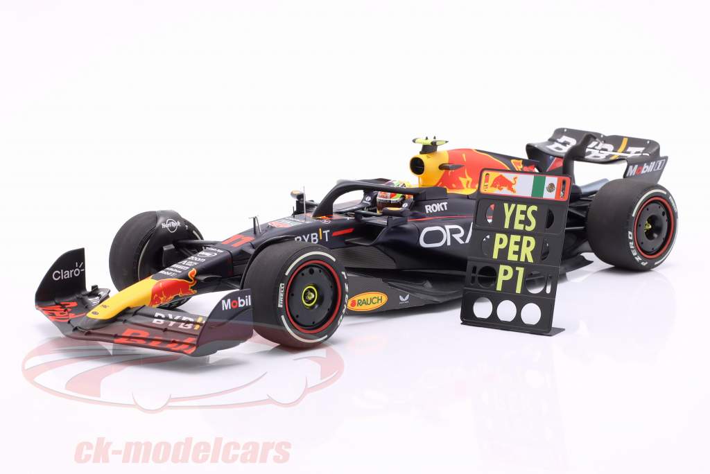 S. Perez Red Bull RB19 #11 победитель Саудовская Аравия GP формула 1 2023 1:18 Minichamps