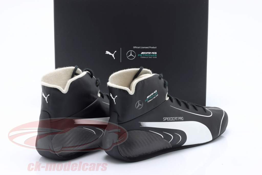 Puma Rennfahrerschuhe Mercedes Speedcat Pro Replica schwarz EU 44,5 / US 11