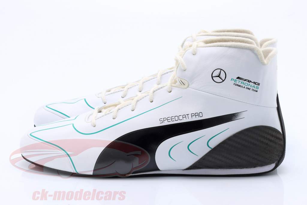 Puma Chaussures de course Mercedes Speedcat Pro Replica blanc EU 43 / US 10