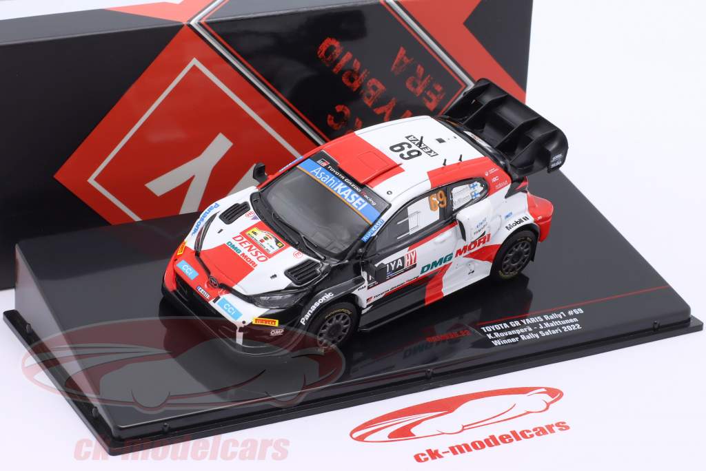 Ixo 1:43 Toyota GR Yaris Rally1 #69 Winner Safari Rallye 2022 