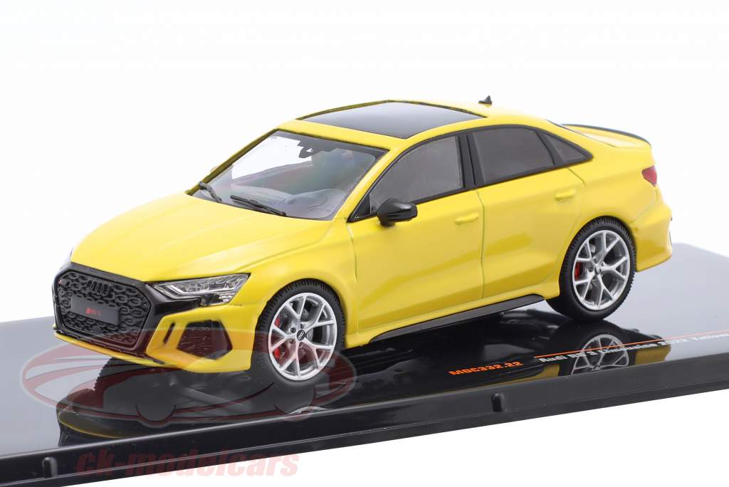 Audi RS3 (8Y) year 2022 yellow 1:43 Ixo