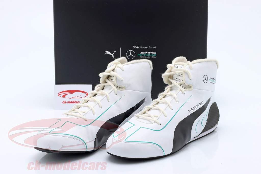Puma Chaussures de course Mercedes Speedcat Pro Replica blanc EU 44,5 / US 11
