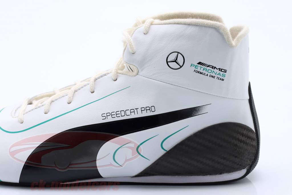 Puma Chaussures de course Mercedes Speedcat Pro Replica blanc EU 44,5 / US 11