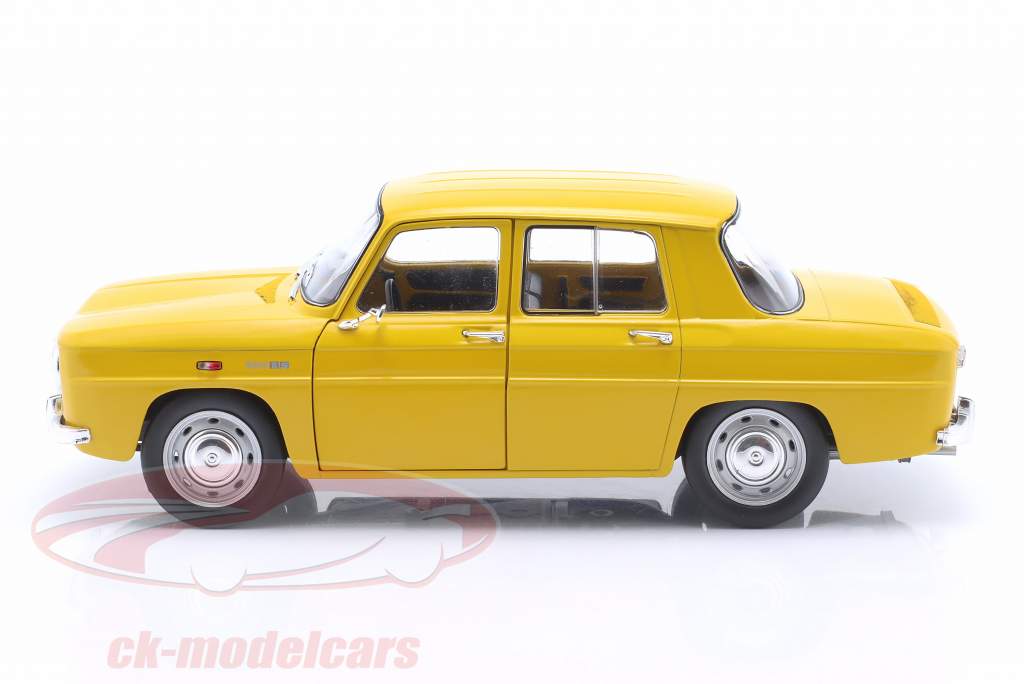 Renault 8S year 1968 yellow 1:18 Solido