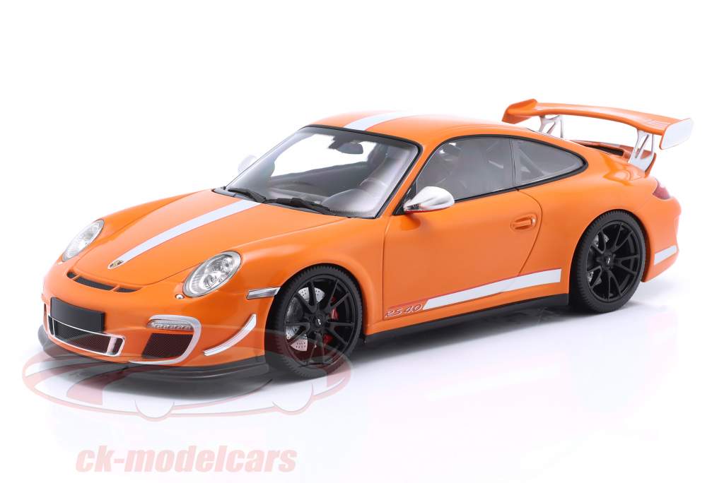 Porsche 911 (997.2) GT3 RS 4.0 建设年份 2011 橙子 1:18 Minichamps