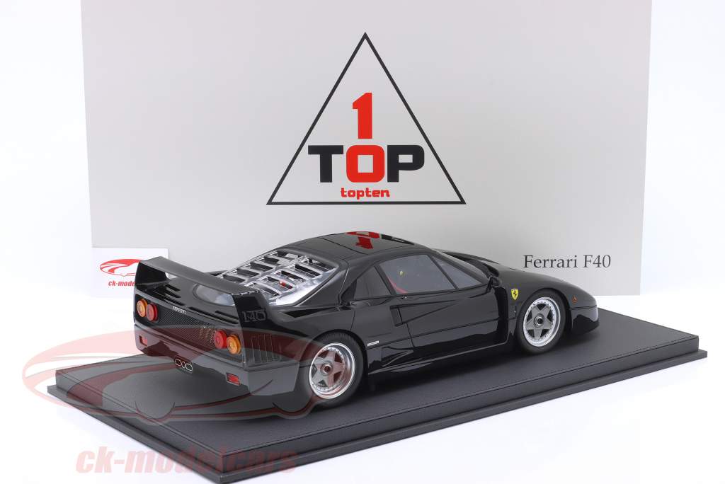 Ferrari F40 Baujahr 1987 schwarz 1:10 Top10