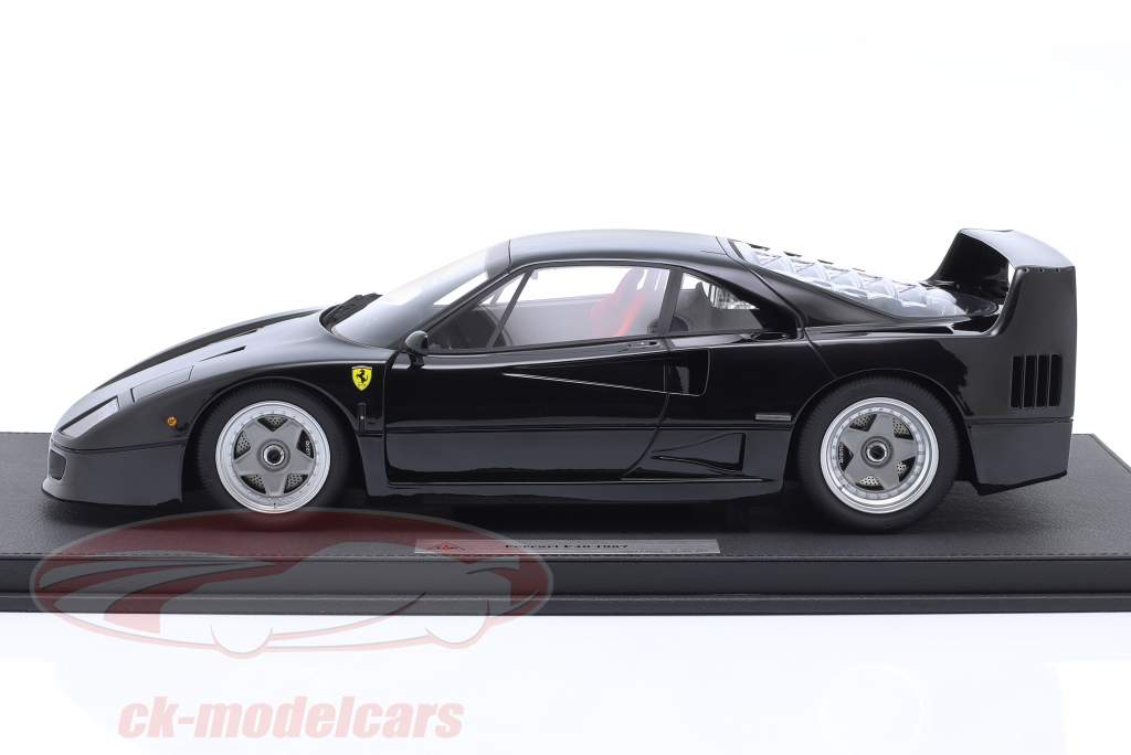 Ferrari F40 year 1987 black 1:10 Top10