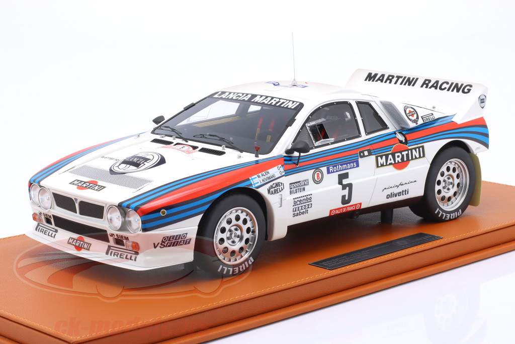 Lancia Rally 037 #5 优胜者 Tour de Corse 1984 Attilio, Sergio 1:12 TopMarques
