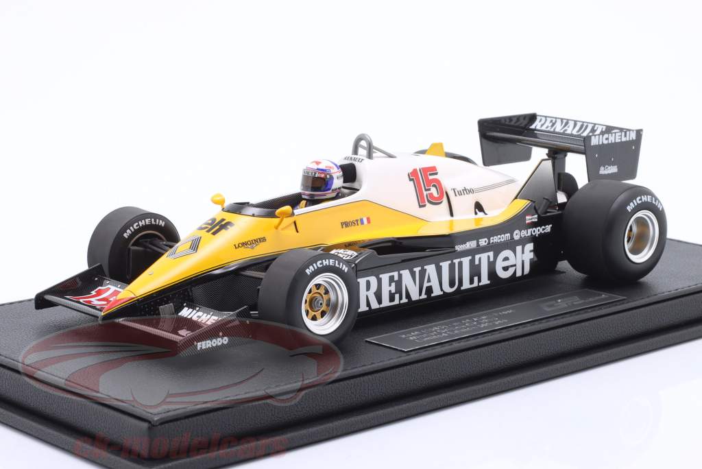 GP Replicas 1:18 Alain Prost Renault RE40 #15 ganador Francés GP