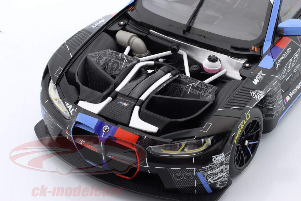 BMW M4 GT3 #46 テスト Car 2023 Team WRT Valentino Rossi 1:18 Minichamps