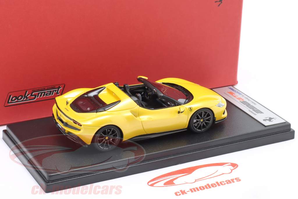Ferrari 296 GTS Año de construcción 2022 tristrato amarillo 1:43 LookSmart