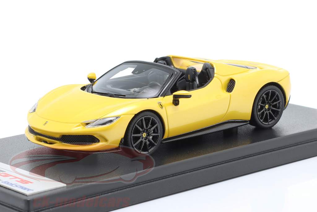 Ferrari 296 GTS Byggeår 2022 tristrato gul 1:43 LookSmart