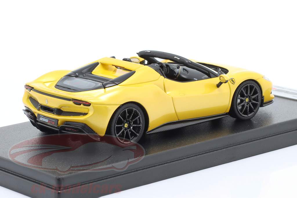 Ferrari 296 GTS Año de construcción 2022 tristrato amarillo 1:43 LookSmart