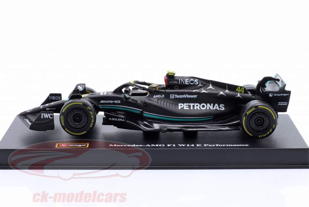 Lewis Hamilton Mercedes AMG F1 W14 #44 fórmula 1 2023 1:43 Bburago