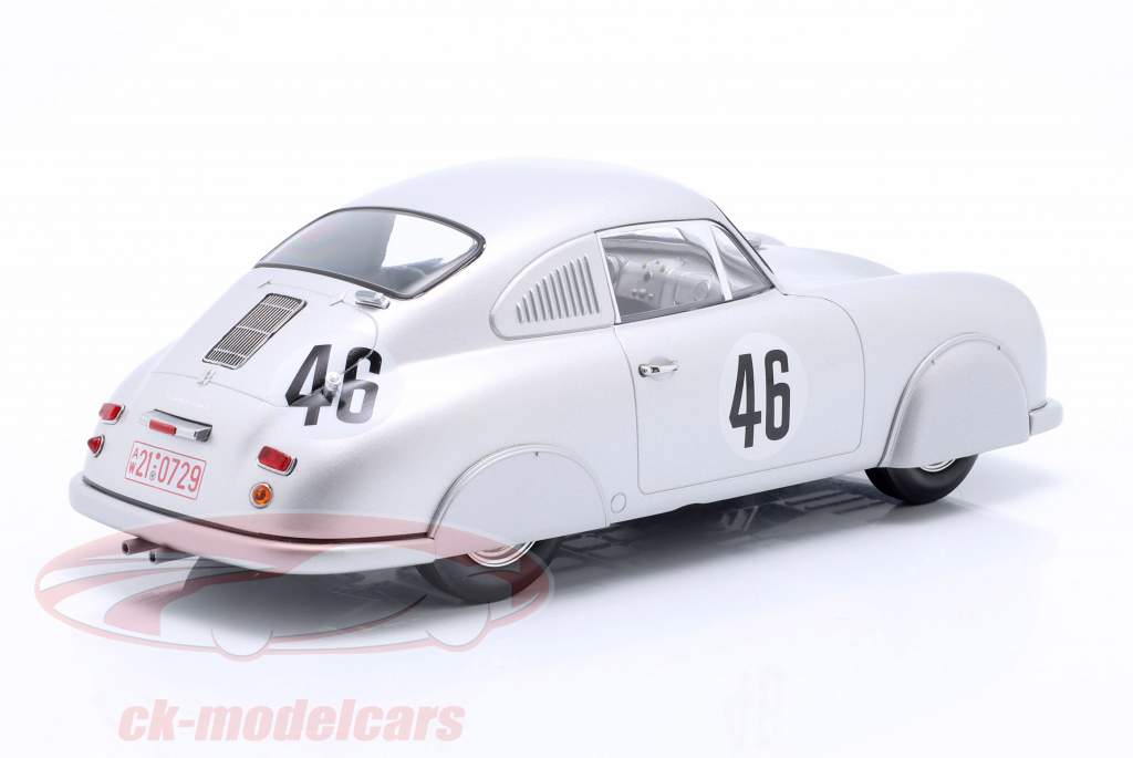 Porsche 356 SL #46 Class Winner 24h LeMans 1951 Veuillet, Mouche 1:18 WERK83