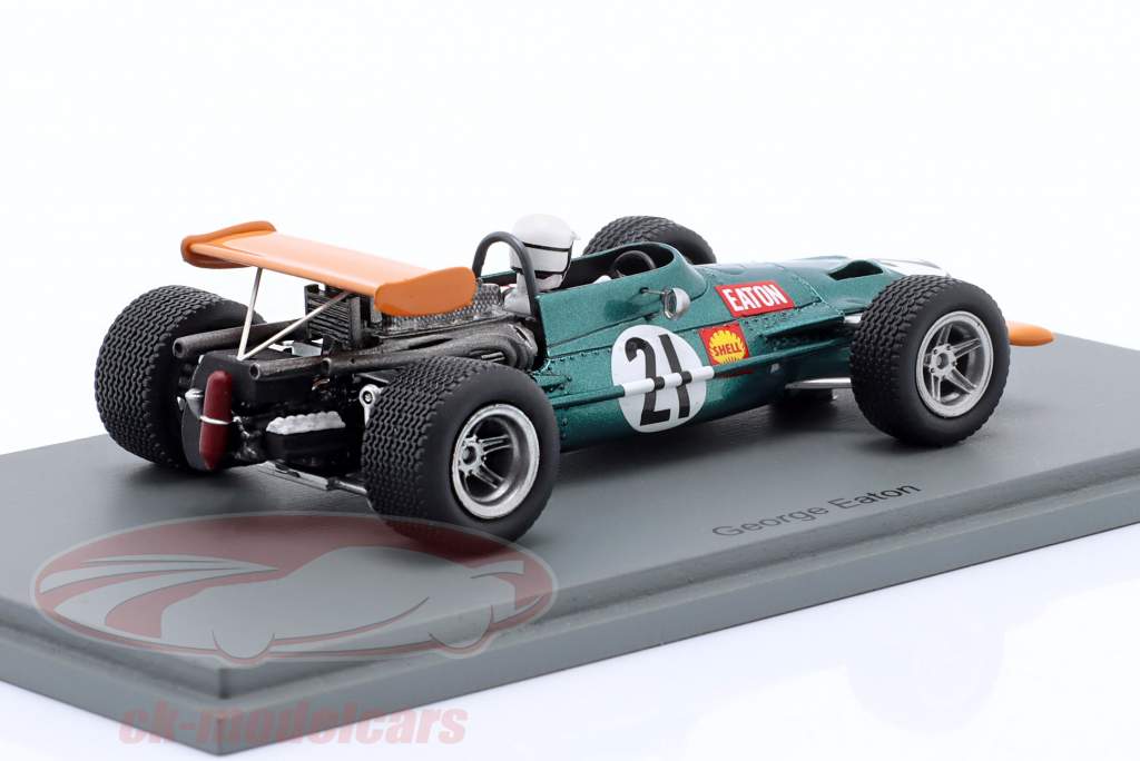 George Eaton BRM P139 #21 Sud Africa GP formula 1 1970 1:43 Spark