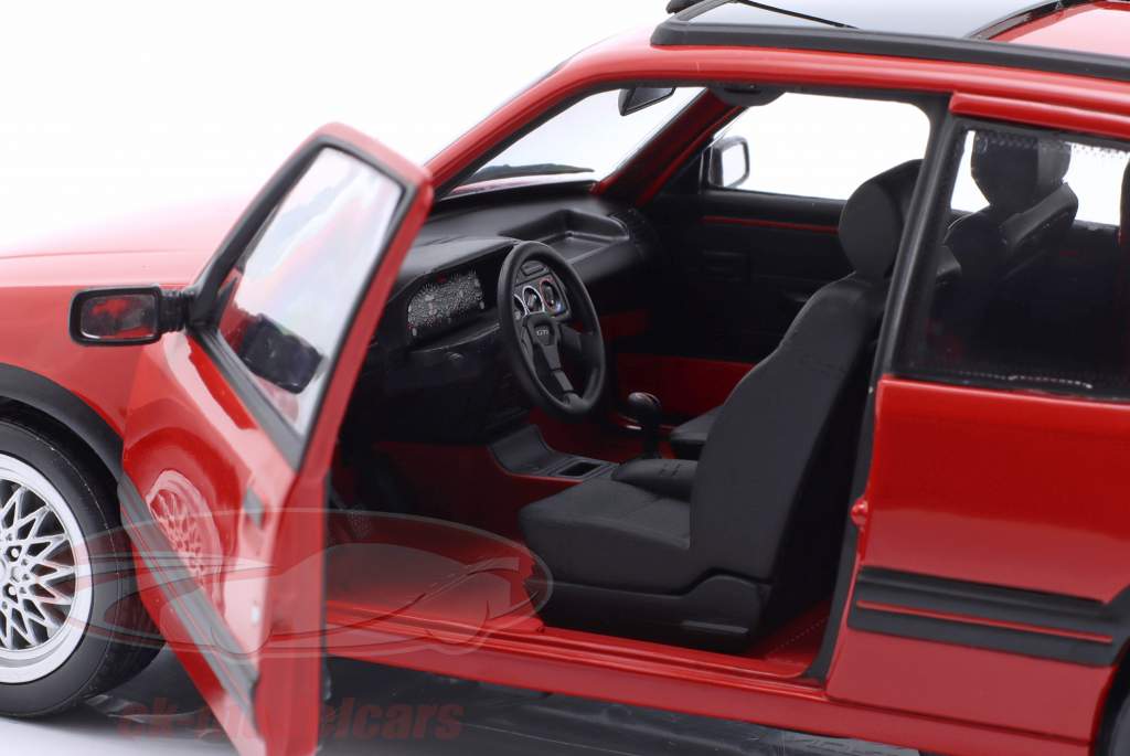 Peugeot 205 GTI 1.9 Année de construction 1991 vallelonga rouge 1:18 Norev