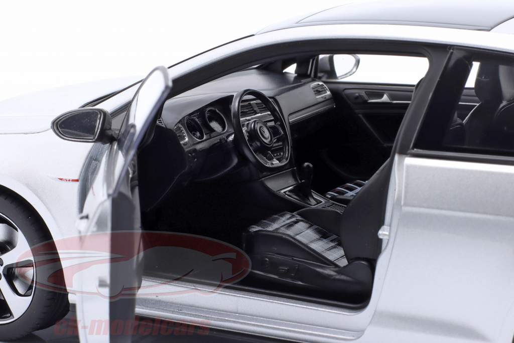 Volkswagen VW Golf GTI Anno di costruzione 2013 riflesso argento 1:18 Norev