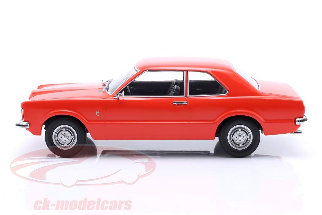 Ford Taunus GT Limousine Byggeår 1971 lys rød 1:18 KK-Scale