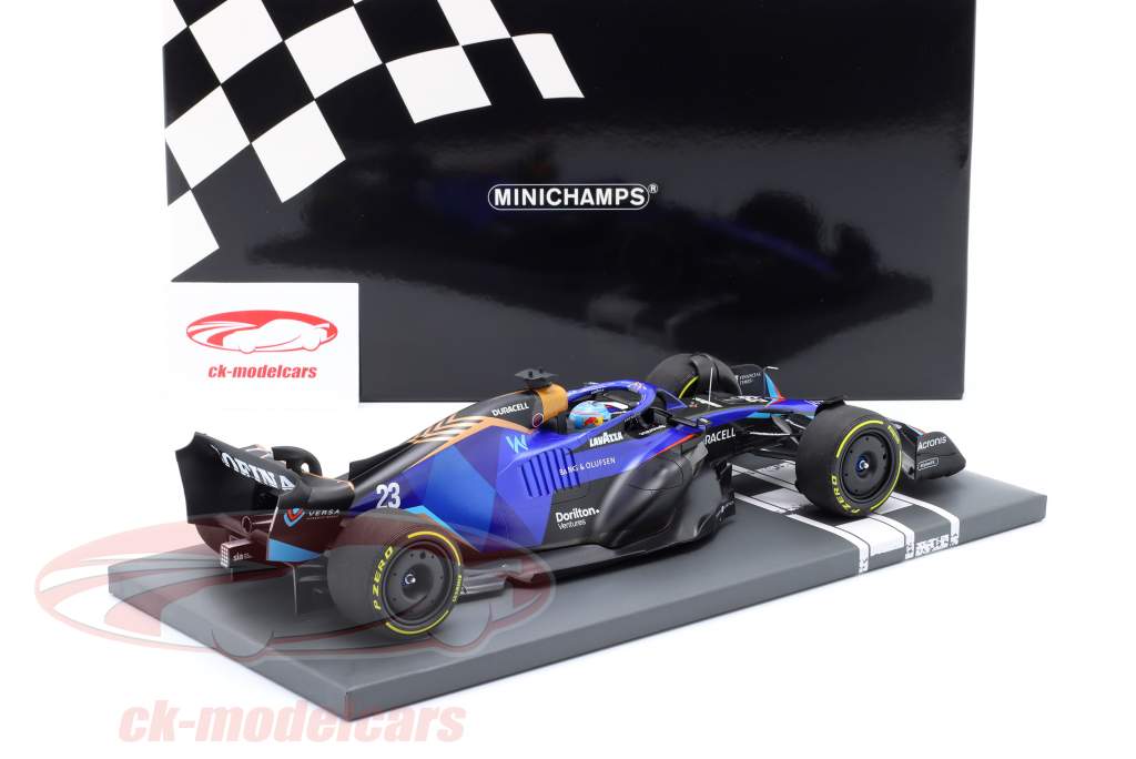 Alexander Albon Williams FW44 #23 Miami GP formula 1 2022 1:18 Minichamps